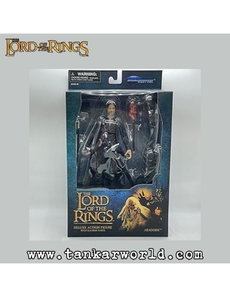 Aragorn - Señor de los anillos - Figura articulada Deluxe - Diamond Select Toys - 18 cm