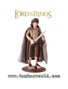 Frodo Baggins - El Señor de los Anillos - Figura articulada Bendyfigs - The Noble Collection - 19 cm