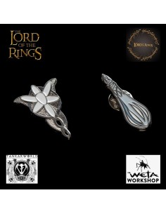 El Señor de los Anillos - Pack de 2 Pins Evenstar & Galadriel's Phial - 3x2 cm