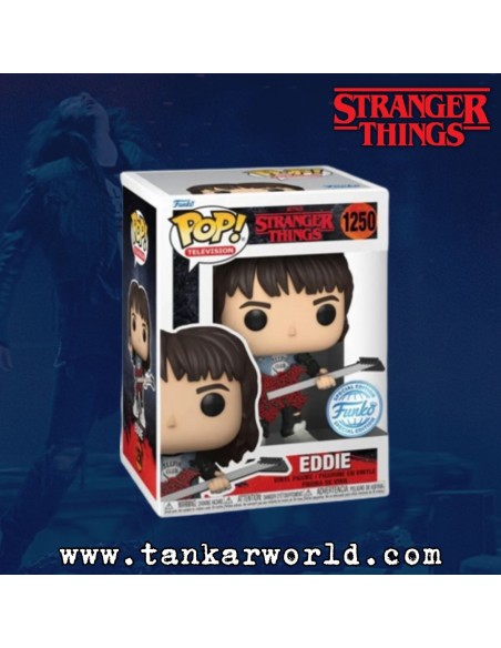 Funko Pop! - Eddie with Guitar - Stranger Things - CHASE - Special Edition - 1250