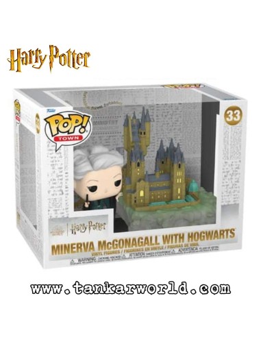 Funko Pop! - Minerva McGonagall with Hogwarts - Pop! Town - 31