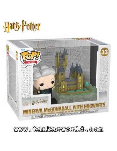 Funko Pop! - Minerva McGonagall with Hogwarts - Pop! Town - 31