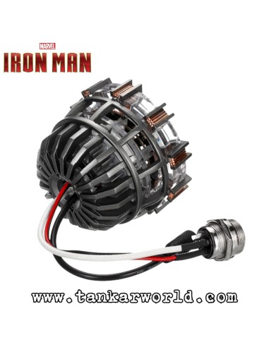 Corazón Tony Stark - Iron Man - Lampara Reactor Led - Escala 1/1