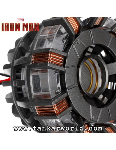 Corazón Tony Stark - Iron Man - Lampara Reactor Led - Escala 1/1