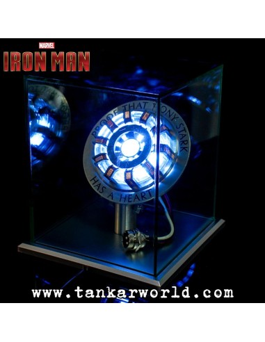 Corazón Tony Stark - Iron Man - Lampara Reactor Led - Escala 1/1