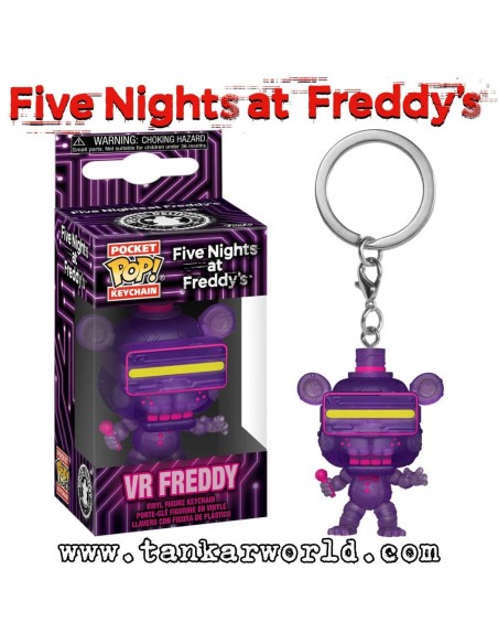 Five Nights at Freddy's - VR Freddy - Llavero Pocket Pop! Keychain