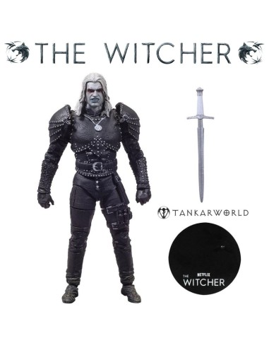The Witcher - Geralt of Rivia - Figura articulada - Witcher Mode (Season 2)