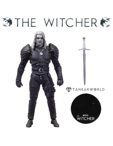 The Witcher - Geralt of Rivia - Figura articulada - Witcher Mode (Season 2)