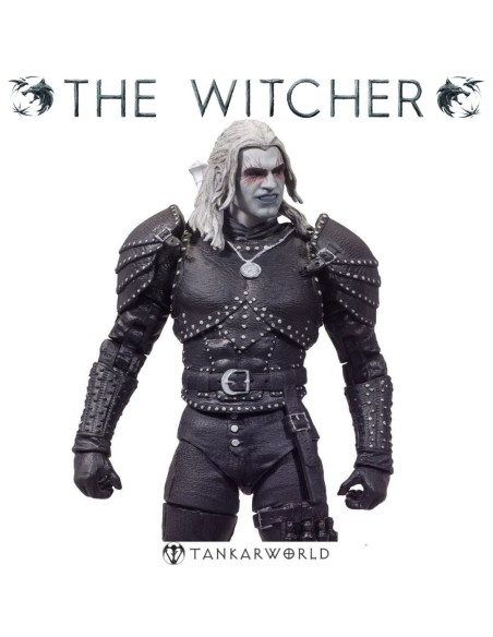 The Witcher - Geralt of Rivia - Figura articulada - Witcher Mode (Season 2)