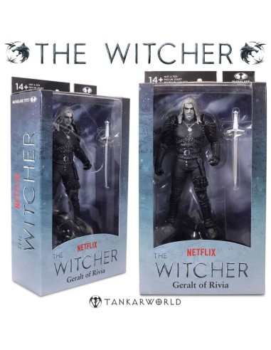 The Witcher - Geralt of Rivia - Figura articulada - Witcher Mode (Season 2)