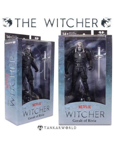 The Witcher - Geralt of Rivia - Figura articulada - Witcher Mode (Season 2)