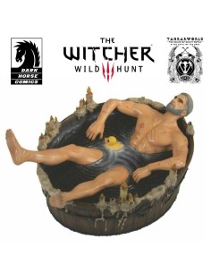 The Witcher - Geralt of Rivia in the bath - Figura de resina