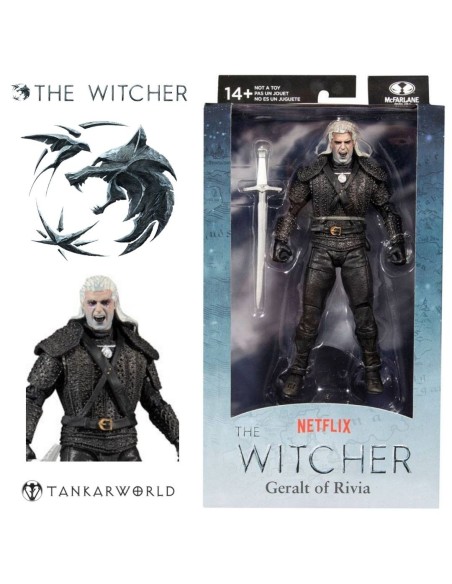 The Witcher - Geralt of Rivia - Kikimora Battle - Figura articulada