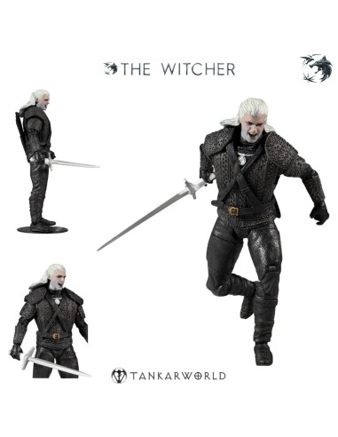 The Witcher - Geralt of Rivia - Kikimora Battle - Figura articulada