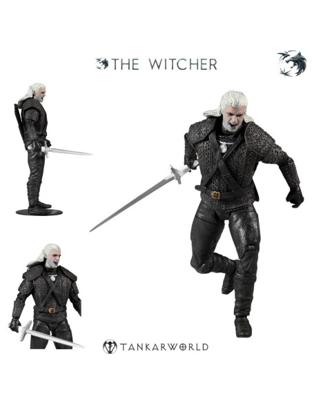 The Witcher - Geralt of Rivia - Kikimora Battle - Figura articulada