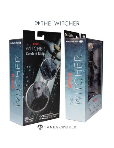 The Witcher - Geralt of Rivia - Kikimora Battle - Figura articulada