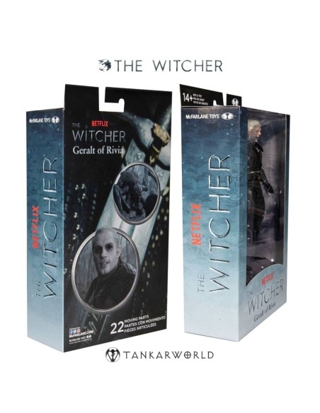 The Witcher - Geralt of Rivia - Kikimora Battle - Figura articulada