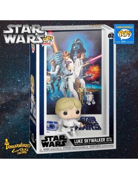 Funko Pop! - Luke Skywalker with R2-D2 - STAR WARS - Movie Posters 02