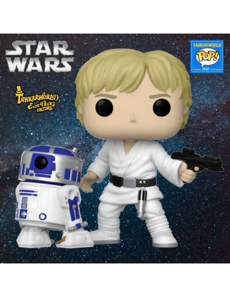 Funko Pop! - Luke Skywalker with R2-D2 - STAR WARS - Movie Posters 02