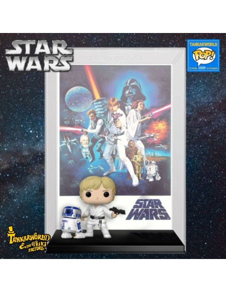 Funko Pop! - Luke Skywalker with R2-D2 - STAR WARS - Movie Posters 02