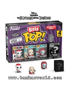 Bitty Pop! - Santa Jack Skellington, Sandy Claws, Sally Sewing & ? - Pesadilla Antes de Navidad