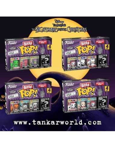 Bitty Pop! - Oogie Boogie, Lock, Shock & ? - Pesadilla Antes de Navidad