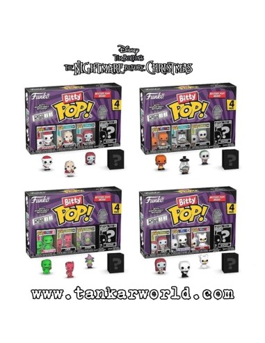 Bitty Pop! - Oogie Boogie, Lock, Shock & ? - Pesadilla Antes de Navidad