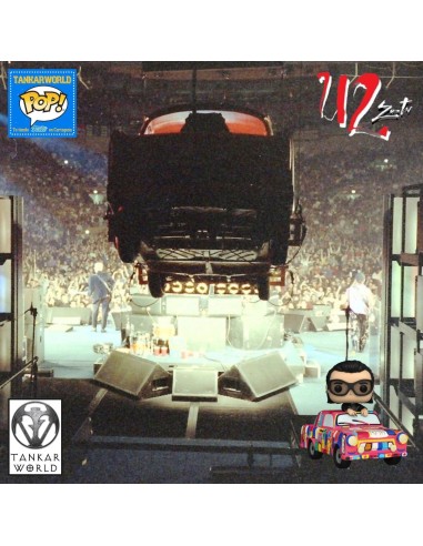 Funko Pop! - Bono with Achtung Baby Car - U2 ZOO TV TOUR 1993 - 293