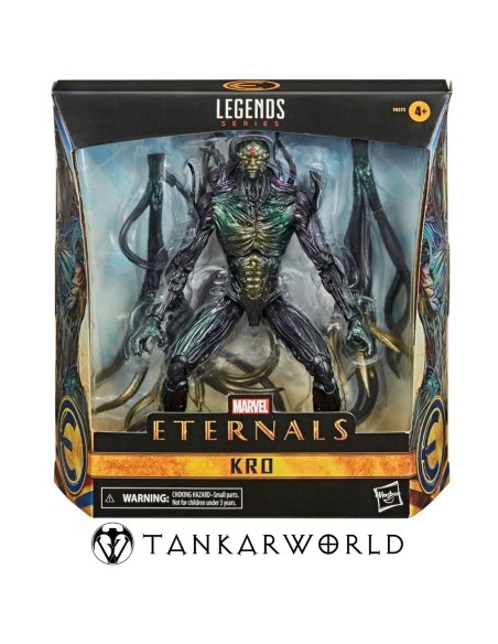 Kro Eternals - Marvel Legends Series - Figura articulada Deluxe - 15 cm