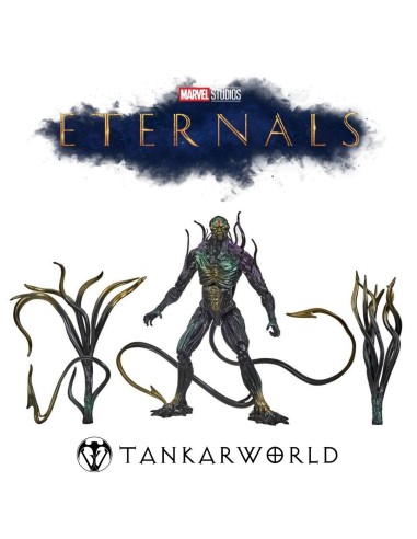 Kro Eternals - Marvel Legends Series - Figura articulada Deluxe - 15 cm