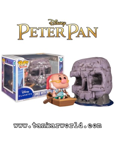 Funko Pop! - Smee with Skull Rock - Peter Pan - Disney Classics - Pop! Town 32