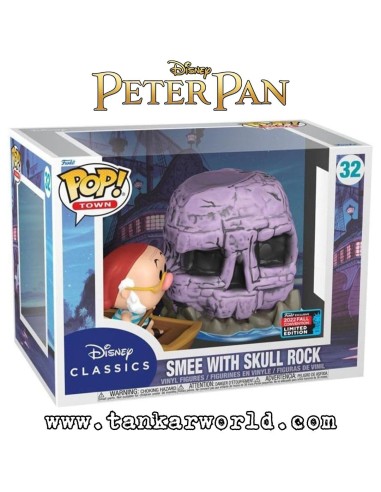 Funko Pop! - Smee with Skull Rock - Peter Pan - Disney Classics - Pop! Town 32