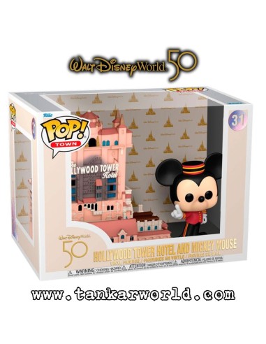 Funko Pop! - Hollywood Tower Hotel and Mickey Mouse - Walt Disney World 50 - Pop! Town 31