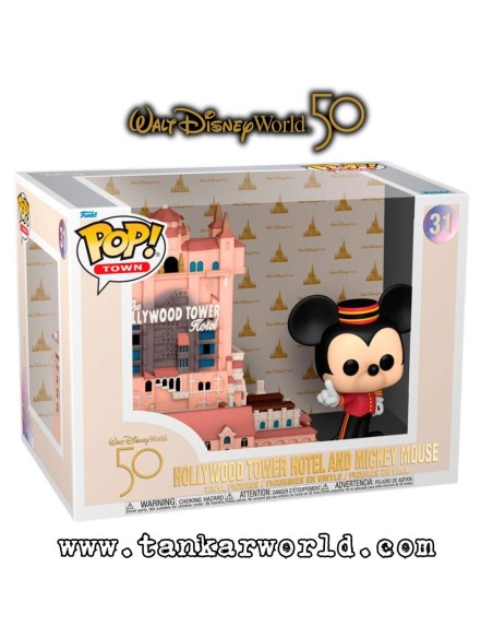 Funko Pop! - Hollywood Tower Hotel and Mickey Mouse - Walt Disney World 50 - Pop! Town 31