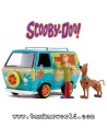 Furgoneta "Mistery Machine" con Shaggy y Scooby Doo - Set de figuras escala 1:24 - JADA