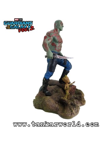 Drax & Groot - Estatua / Diorama Guardianes de la Galaxia Vol. 2 - MARVEL - 28 cm