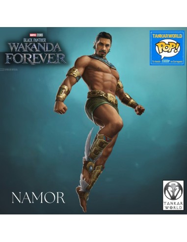 Funko Pop! - Namor with Orca - Black Panther - Wakanda Forever - POP! Rides Super Deluxe - 116