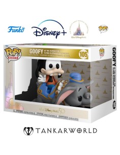 Funko Pop! - Goofy at the Dumbo the flying elephant attraction - Walt Disney World 50 - Super Deluxe POP! Rides 105 2
