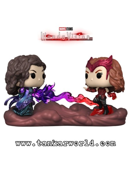 Funko Pop! - Agatha Harkness Vs. The Scarlet Witch - Wanda Vision - MARVEL - Special Edition - 1075