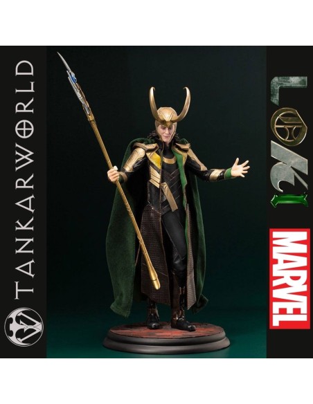 Loki - Estatua ARTFX - Kotobukiya - Marvel Avengers - Escala 1/6 - 37 cm