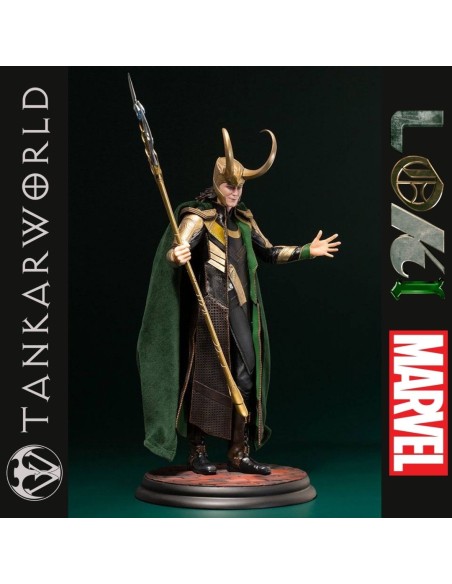 Loki - Estatua ARTFX - Kotobukiya - Marvel Avengers - Escala 1/6 - 37 cm