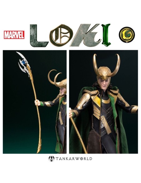 Loki - Estatua ARTFX - Kotobukiya - Marvel Avengers - Escala 1/6 - 37 cm