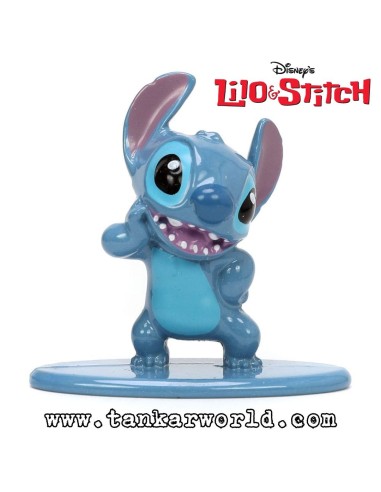 Stitch & Blue Volkswagen Beetle - Vehículo Hollywood Rides - Escala 1/32