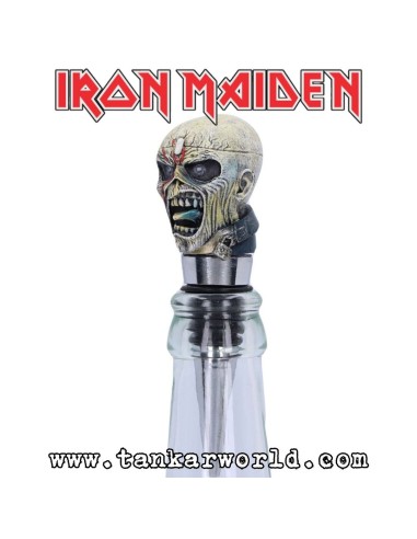 Iron Maiden - Eddie Piece Of Mind - Tapón para botella - 10 cm