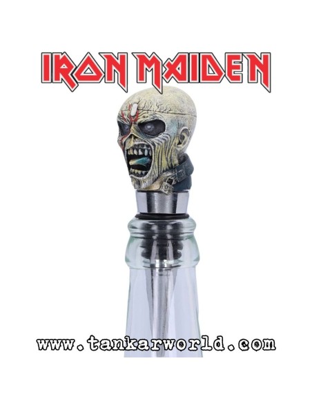 Iron Maiden - Eddie Piece Of Mind - Tapón para botella - 10 cm