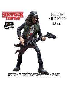 Eddie Munson - Stranger Things - Figura Mini Epics Weta Workshop - 18 cm