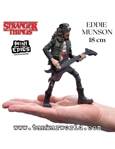 Eddie Munson - Stranger Things - Figura Mini Epics Weta Workshop - 18 cm