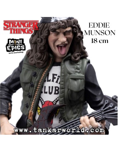 Eddie Munson - Stranger Things - Figura Mini Epics Weta Workshop - 18 cm