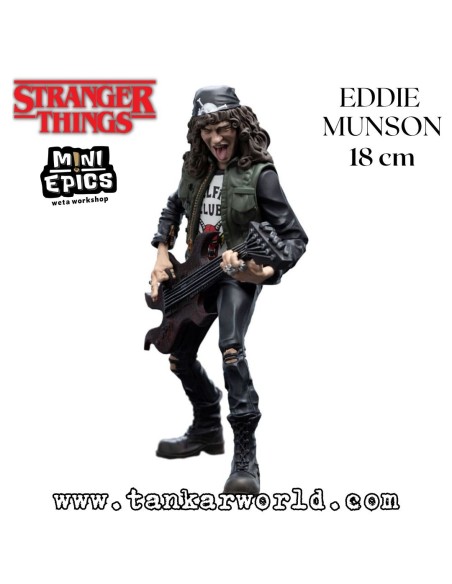 Eddie Munson - Stranger Things - Figura Mini Epics Weta Workshop - 18 cm