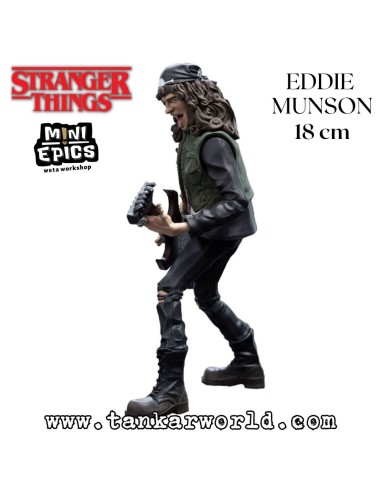 Eddie Munson - Stranger Things - Figura Mini Epics Weta Workshop - 18 cm